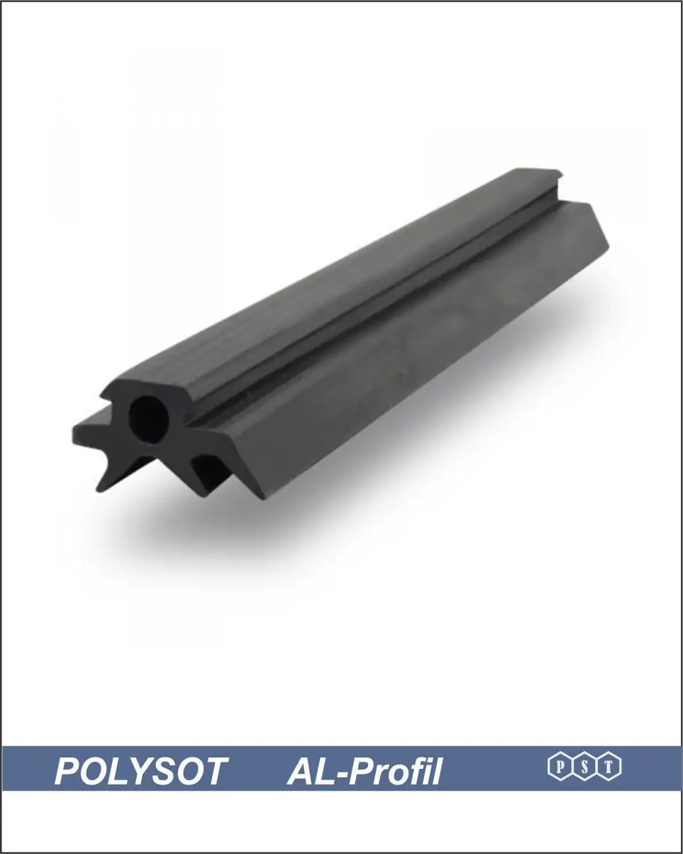 Уплотнитель резиновый алюминиевого профиля 1 Polycarbonate.md Garnitură de cauciuc pentru profil de aluminiu