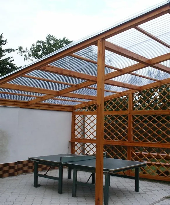 Крыша навеса: ТОП-5 самых популярных материалов 3 Polycarbonate.md Крыша навеса: ТОП-5 самых популярных материалов - Polycarbonate.md